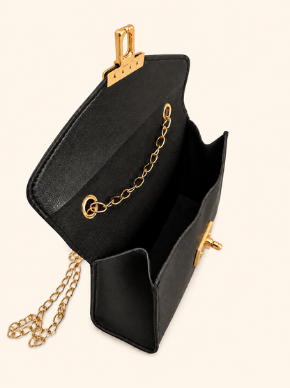 Noir Luxe Mini Bag
