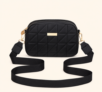 Midnight Quilted Crossbody